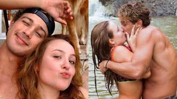 Larissa Manoela e André Luiz Frambach celebram um mês de namoro - Reprodução/Instagram