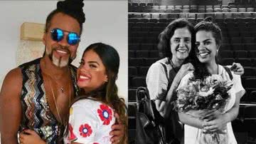 Carlinhos Brown celebra estreia da filha na novela 'Travessia' - Reprodução/Instagram