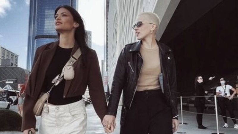 Vitória Strada e Marcella Rica estão juntas há três anos - Reprodução: Instagram