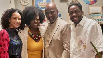 Viola Davis celebra encontro com famosos pretos no Brasil - Reprodução/Instagram