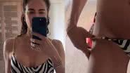 Luciana Gimenez se arrisca com puxadinha no biquíni - Reprodução/Instagram