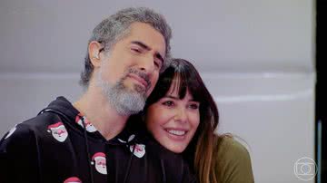 Marcos Mion e a esposa - Foto: Reprodução / Globo