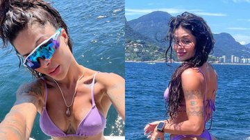 Aline Campos curte passeio de barco com amigas após fim do namoro com Jesus Luz - Reprodução/Instagram