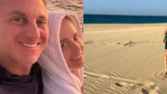 Angélica mostra momento romântico com Luciano Huck na praia - Reprodução/Instagram