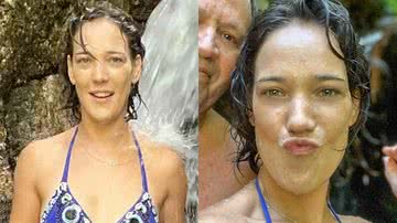 Adriana Birolli curte dia na cachoeira ao lado do namorado - Reprodução/Instagram