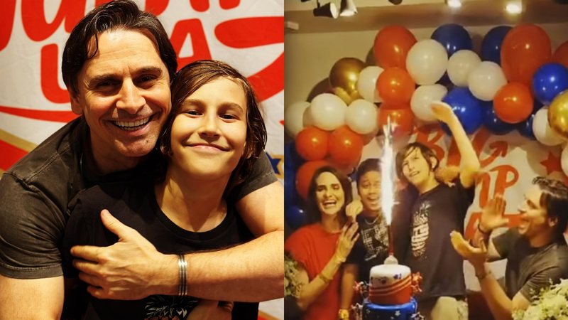 Murilo Rosa comemora aniversário do filho caçula - Reprodução/Instagram