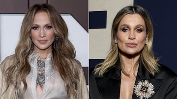 Jennifer Lopez e Flávia Alessandra - Fotos: Getty Images