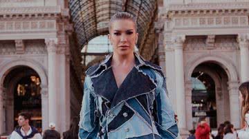 Lore Improta tem acompanhado pela primeira vez a Semana de Moda de Milão - Foto: @guiimasca