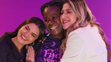 Lívia Inhudes, Zezeh Barbosa e Dani Calabresa comemoram estreia de novo filme - Foto: Anderson Borde/AgNews