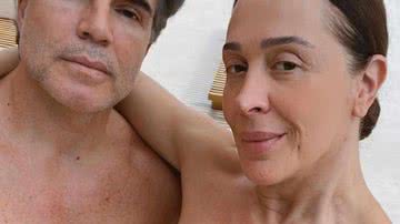 Claudia Raia exibe barriga reta na piscina - Reprodução/Instagram