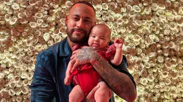Neymar Jr. e sua filha, Mavie - Foto: Reprodução / Instagram