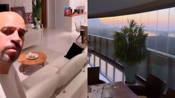 Adriano Imperador exibe apartamento no Rio de Janeiro - Reprodução/Instagram