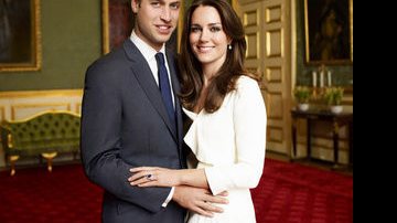 Príncipe William com a noiva Kate Middleton - Getty Images