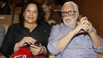 Manoel Carlos com sua esposa Beth Almeida - Alex Palarea / AgNews