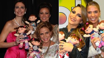 Luciana Gimenez, Claudete Troiano, Ellen Jabour, Claudia Leitte e Adriane Galisteu no Teleton 2011 - Divulgação