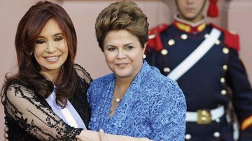 Cristina Kirchner e Dilma - AFP