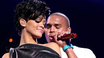 Rihanna e Chris Brown - Getty Images