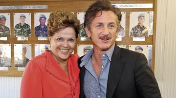Dilma e Sean Penn - Roberto Stuckert Filho/PR