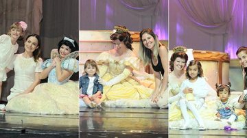 Gabriela Duarte, Patrícia Maldonado e Tania Khalill levam filhas em espetáculo da Disney - Francisco Cepeda / AgNews