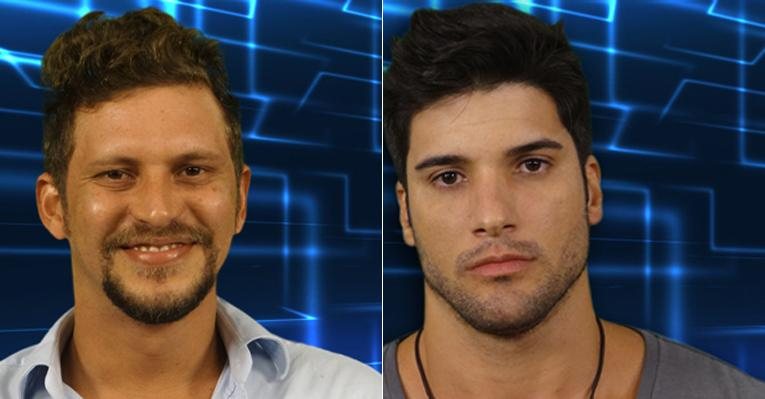 Aslan e Marcello se enfrentam no paredão - Divulgação/Rede Globo
