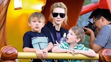 Cate Blanchett e família - AKM-GSI/AKM-GSI
