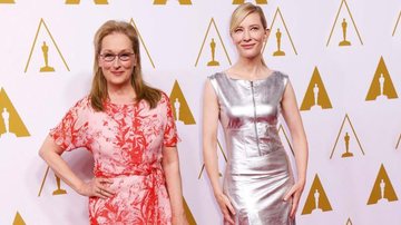 Meryl Streep e Cate Blanchett juntas em evento - Mario Anzuoni/ Reuters