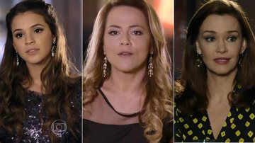 Maquiagem das personagens de Em Família - Reprodução/TV Globo