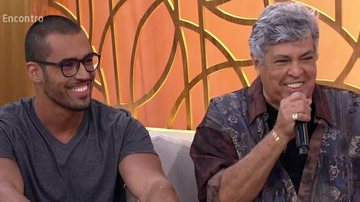 Rodrigo West e Sidney Magal - TV Globo/Reprodução