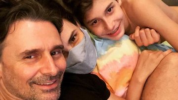 Murilo Rosa se diverte com clique ao lado do filho, Lucas - Reprodução/Instagram