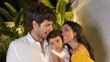 Jade Seba, Bruno Guedes e Zion surgem em clique do casamento - Reprodução/Instagram