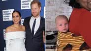 Harry e Meghan Markle revelam quem foi a babá de Archie - Foto: Getty Images; Reprodução / Netflix