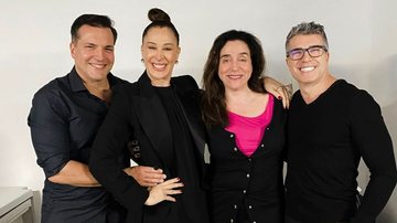 Ao lado de Claudia Raia, Jarbas Homem de Mello relembra encontro com Marisa Orth e Daniel Boaventura - Reprodução/Instagram