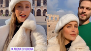Carla Diaz visita pontos turísticos da Itália acompanhada do noivo - Foto: Reprodução/Instagram