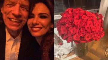 Luciana Gimenez recebeu presente de aniversário de Mick Jagger - Reprodução: Instagram