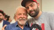 Lula e o filho Luis Claudio - Foto: Reprodução / Instagram