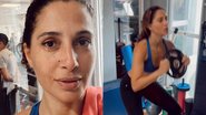 Camila Pitanga pega pesado em treino na academia - Reprodução/Instagram