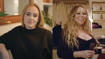 Adele possui um item peculiar e bem especial em sua casa, já Mariah Carey esbanja luxo com uma parte de seu apartamento - Reprodução: YouTube/Vogue