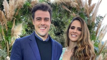 Joaquim Lopes e Marcella Fogaça são pais de Sophia e Pietra e completaram 1 ano de casados - Reprodução: Instagram