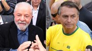 Luiz Inácio Lula da Silva e Jair Bolsonaro - Fotos: Getty Images