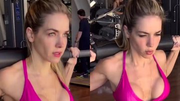 Monique Alfradique exibe cinturinha fininha durante treino - Reprodução/Instagram