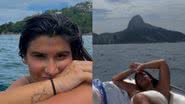De maiô, Giulia Costa aproveita dia de sol no Rio - Reprodução/Instagram