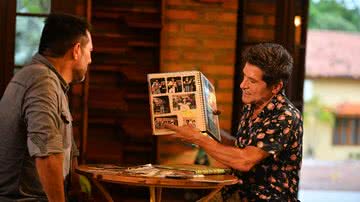 Maurício Ferraz e Daniel em reportagem do programa 'Fantástico' - Foto: Globo