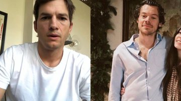 Ashton Kutcher e Harry Styles - Foto: Reprodução / Instagram