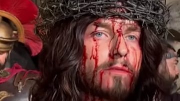 Klebber Toledo como Jesus na 'Paixão de Cristo' - Foto: Reprodução / Instagram