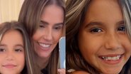 Filha de Deborah Secco se inspira na mãe e passa a tesoura no cabelo - Reprodução/Instagram