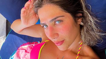 Jéssica Beatriz exibe beleza ao tomar sol - Reprodução/Instagram
