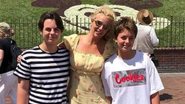 Britney Spears com seus filhos, Sean e Jayden Federline - Foto: Reprodução / Instagram