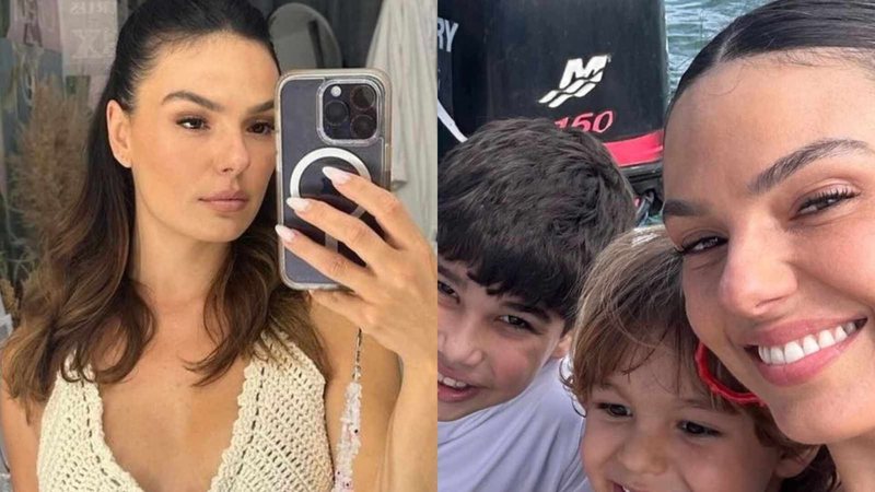 Isis Valverde mostra passeio com o filho e os enteados - Reprodução/Instagram