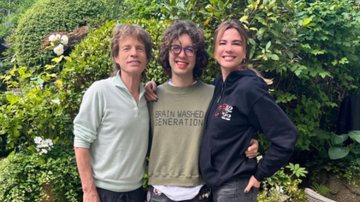 Mick Jagger, Lucas Jagger e Luciana Gimenez - Foto: Reprodução / Instagram