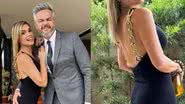 Flávia Alessandra aposta em vestido coladinho e recebe mão boba do marido - Foto: Reprodução/Instagram